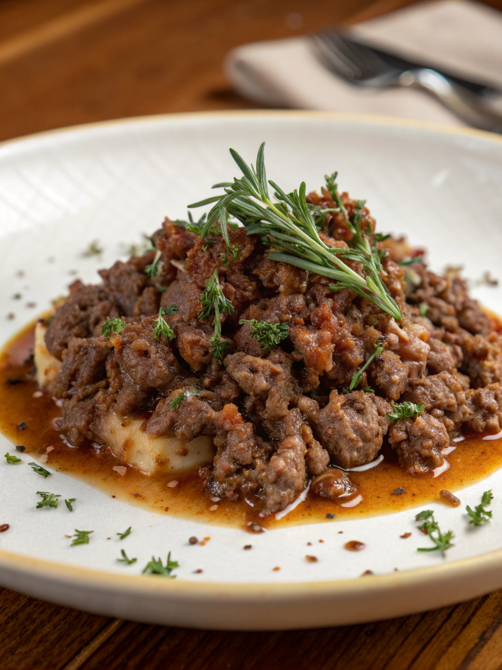 ground lamb