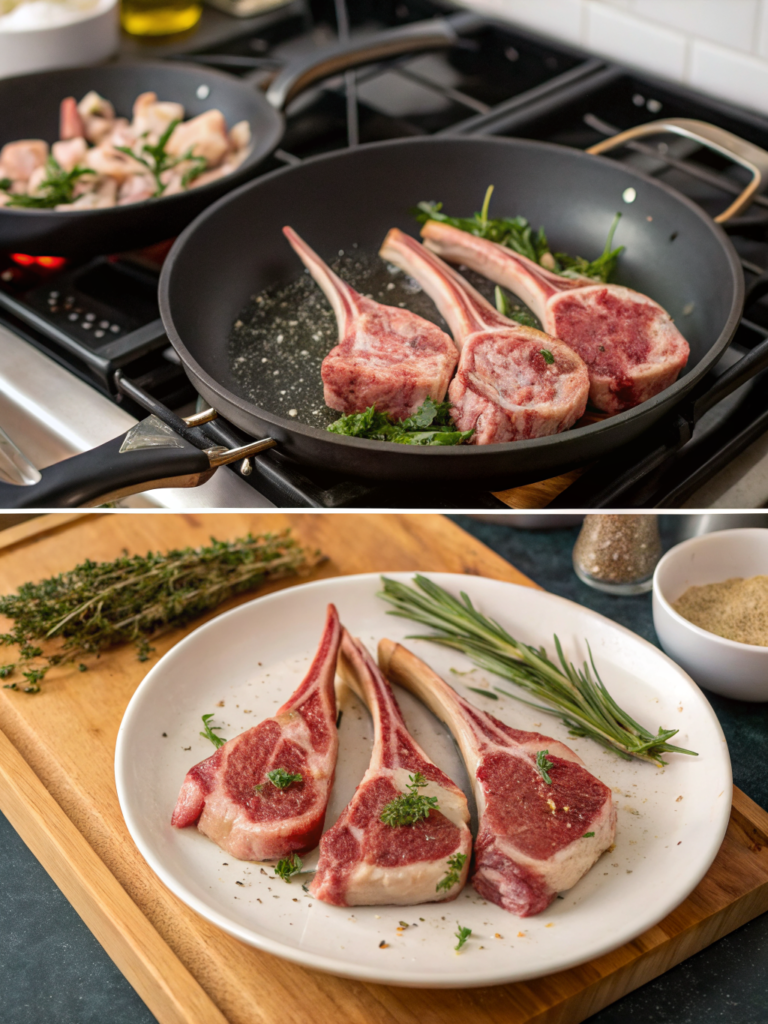 how to cook lamb chops