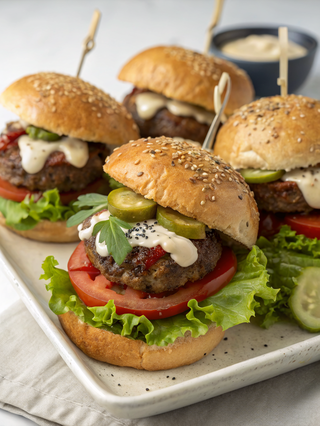 lamb burgers