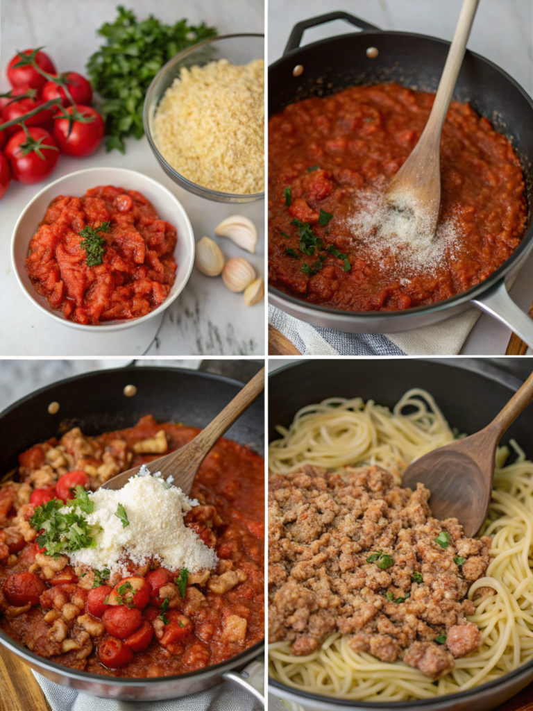 Turkey Bolognese