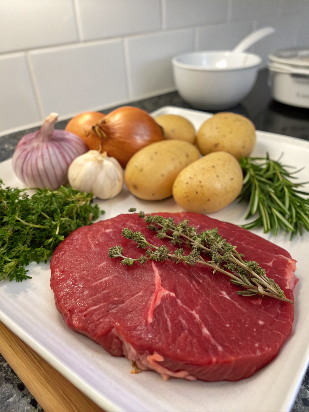 beef round steak ingredients
