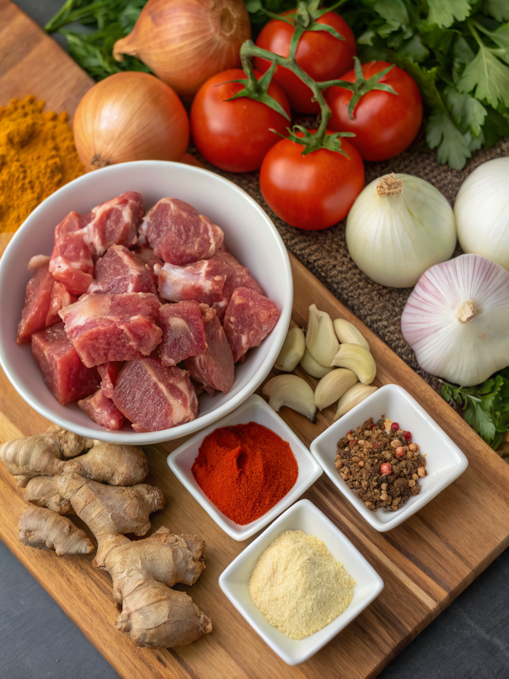 sheep curry ingredients