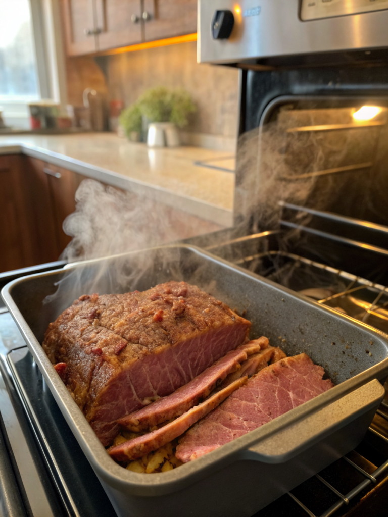 Corned Beef in Oven