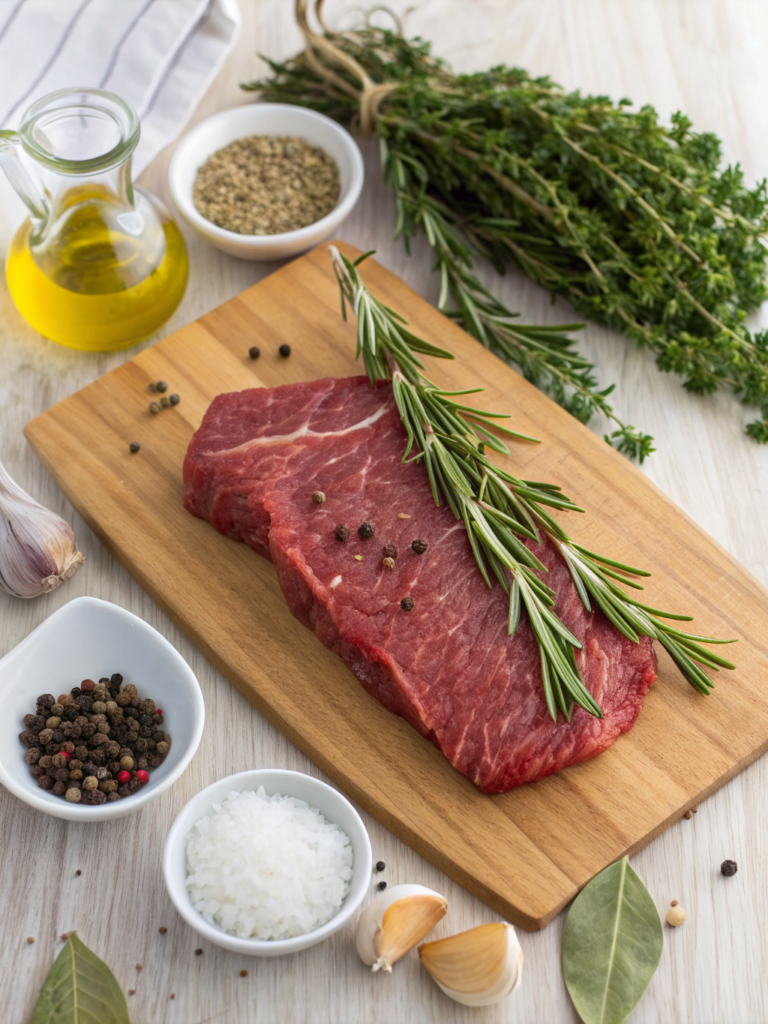 Grilling Flat Iron Steak