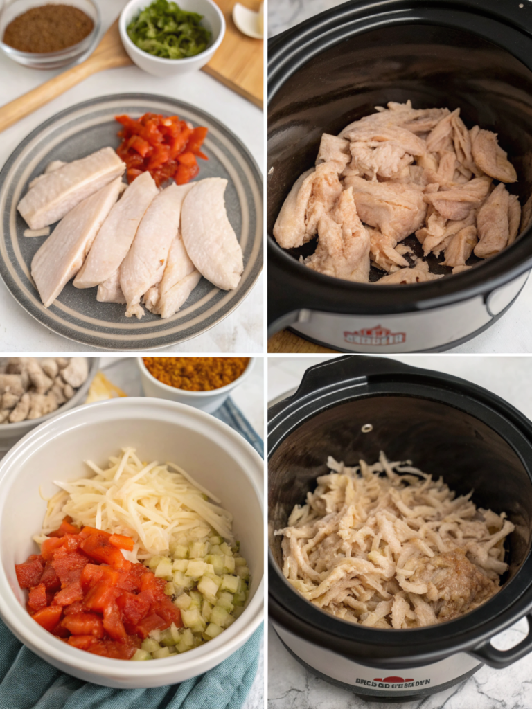 Crockpot Shredded Chicken