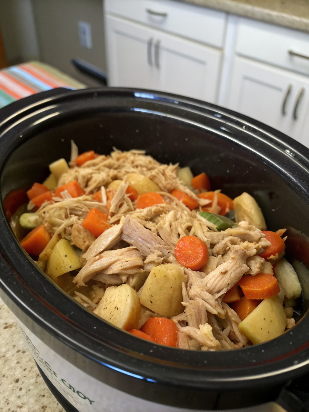 Crockpot Shredded Chicken