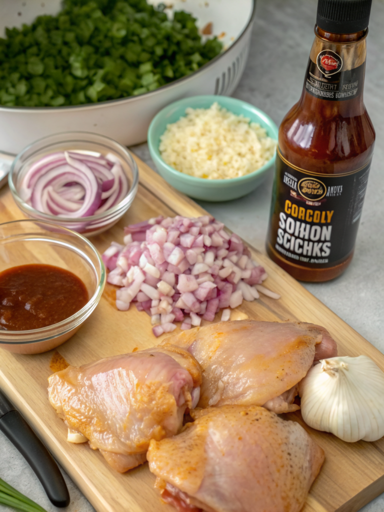 bbq chicken thighs