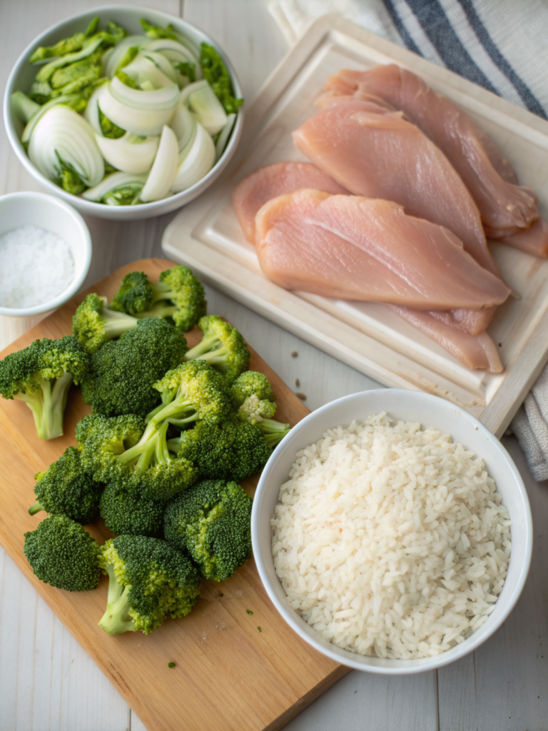 chicken broccoli rice