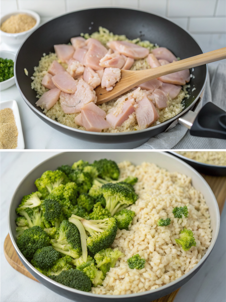 chicken broccoli rice